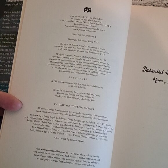 Ronnie By Ronnie Woods - Rolling Stone Member - Picture 4 of 9